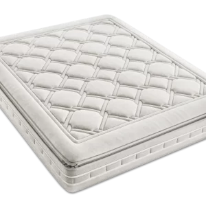 Manifattura Falomo | Energico Pillow Top H2 equilibrato | Materasso a molle insacchettate, Aquatech® e Pillow Top