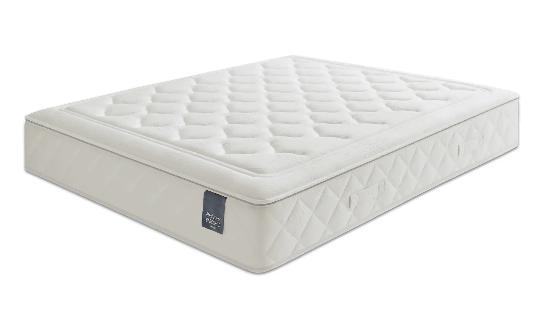 Manifattura Falomo | Evo De Luxe H3 sostenuto | Materasso a molle insacchettate, Soia Memory e Aquatech®