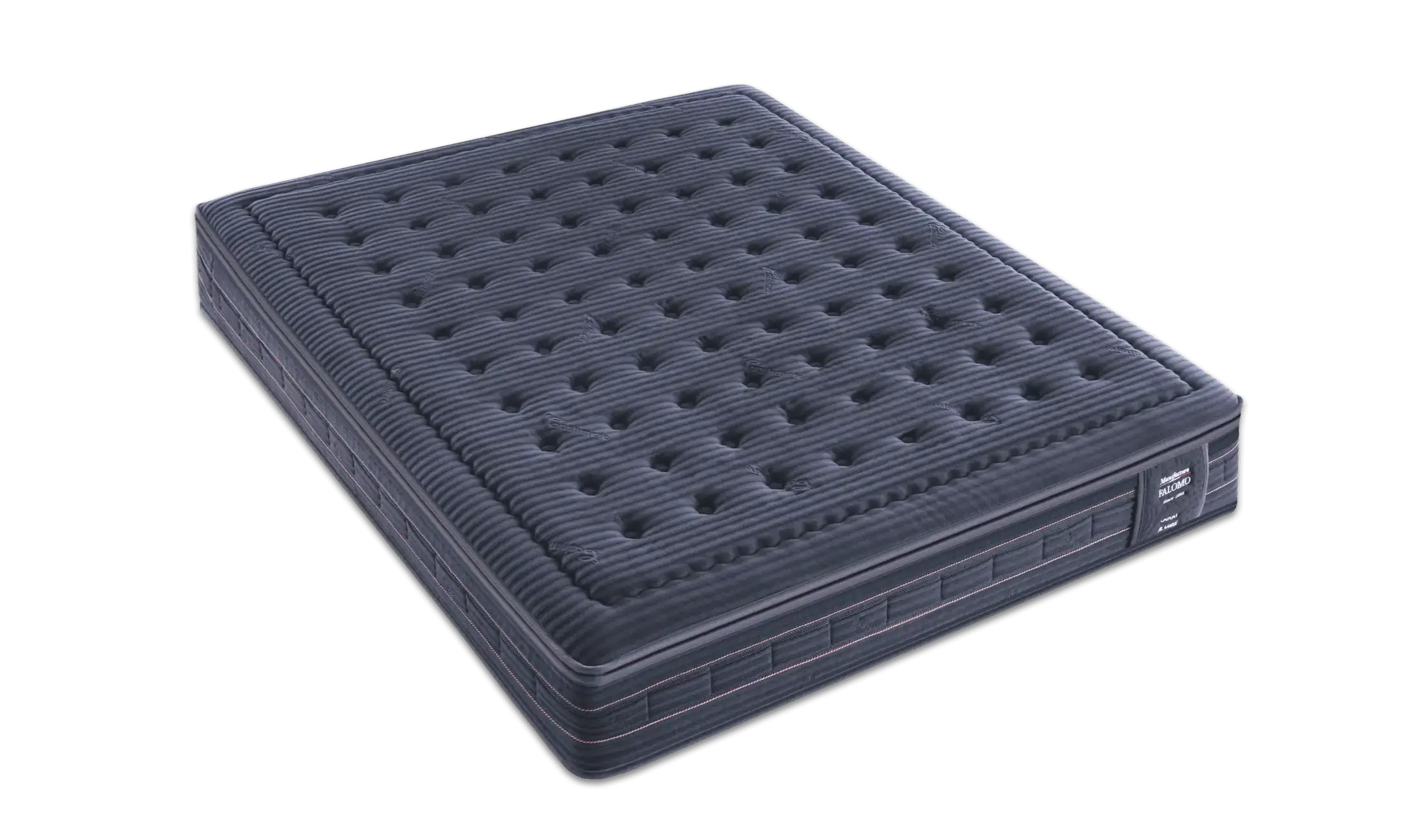 Manifattura Falomo | Karat De Luxe H2 equilibrato | Materasso a molle insacchettate e Lattice